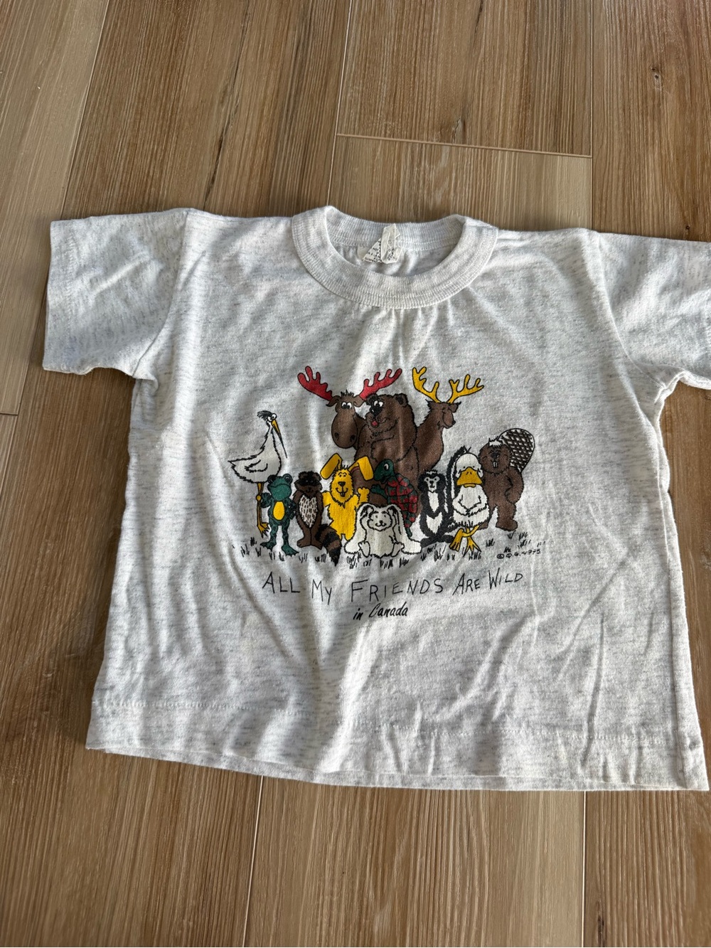 Vintage Canada Toddler Tshirt